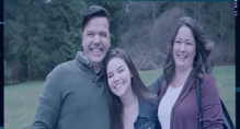 Evelyn und ihre Eltern
