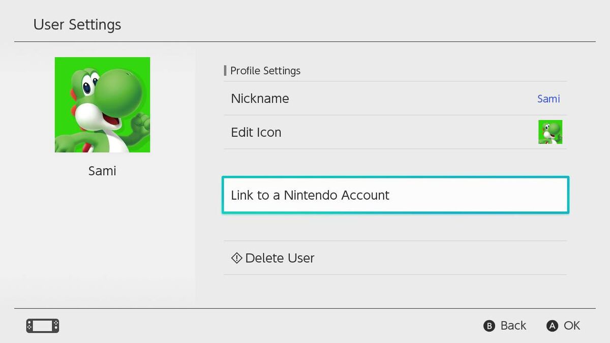 Nintendo ID syncing with Nintendo Switch