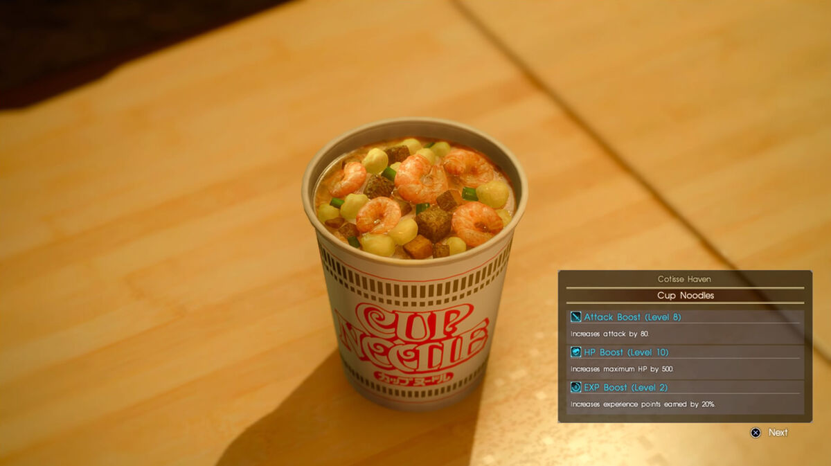 video game cameos cup noodles