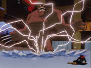 Clayface on thin ice