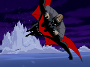 Batman extricates Pryce