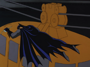 Batman knocked out