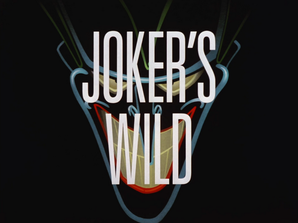 Image result for jokers wild title card