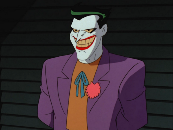 batman the animated series joker face