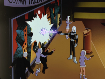 Mister Freeze S Freeze Gun Dc Animated Universe Fandom