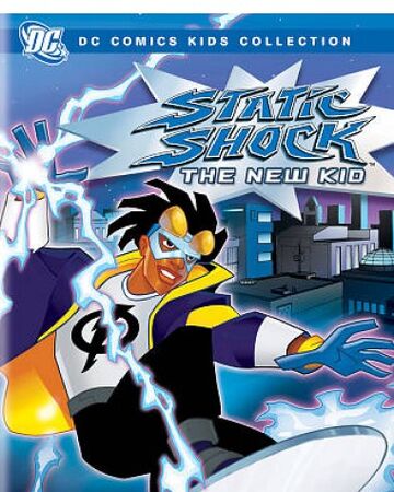 Static Shock The New Kid Dvd Dc Animated Universe Fandom - roblox animation movie dvd