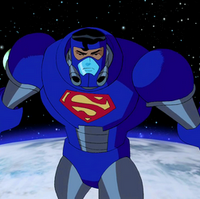 Superman S Space Suit Dc Animated Universe Fandom