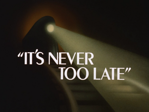 Image result for batman animated it's never too late title card