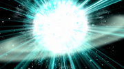 Captain Atom makes a sacrifice