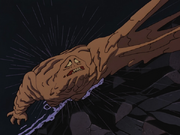 Clayface falls to his doom