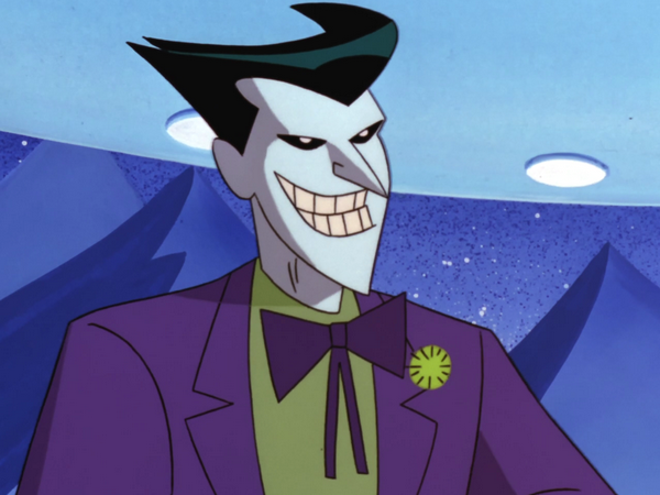 DC JLU Justice League Unlimited The Joker Purple Black Loose Action Figure Set