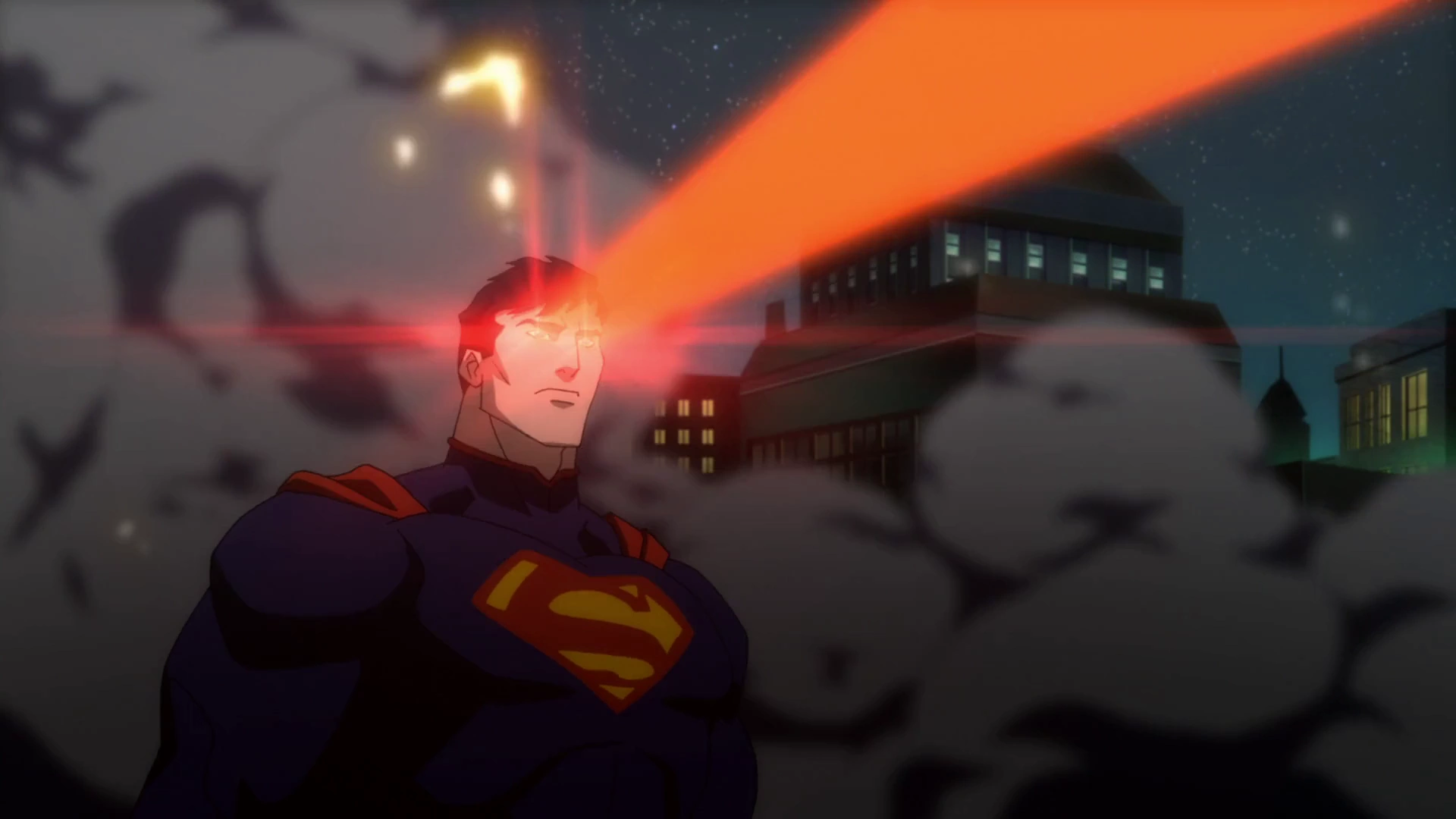 Image Superman using his heat vision.png DC Animated Movie Universe