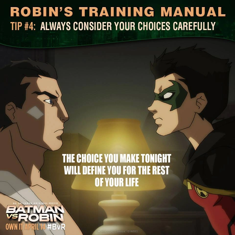 Image Batman vs. Robin Robin's training manual tip 4.png DC