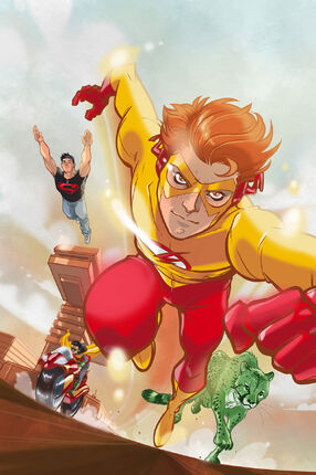 Kid flash and titans