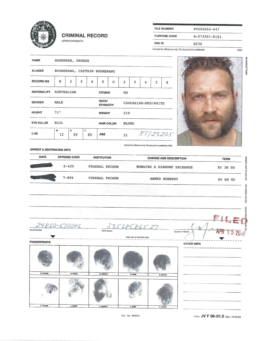 Image Harkness CIA criminal record.png DC Extended Universe