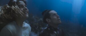 Arthur and Vulko underwater