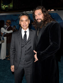 Walter Hamada and Jason Momoa