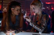 Harley talks to Black Hanary