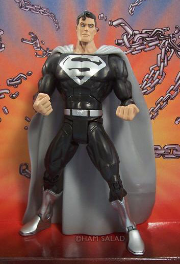 black superman toy