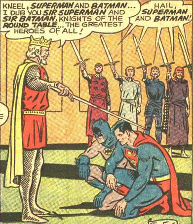 Arthur dub Superman and Batman