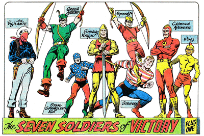 Seven soldiers