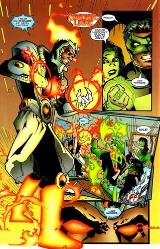 Dr light kyle rayner