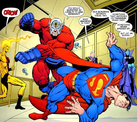 Supermanorionfight