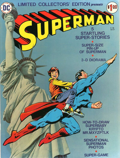 Superman statue Liberty