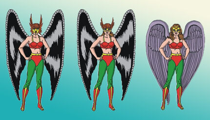 Hawkgirl evolution
