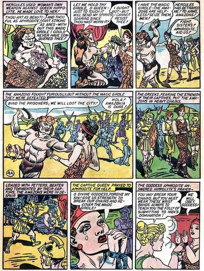 Hercules and amazons