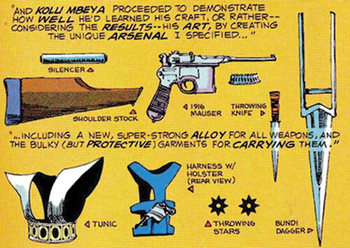 Manhunter arsenal