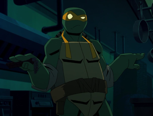 TMNT's Michelangelo is Scarier Than Batman, and Criminals Know It