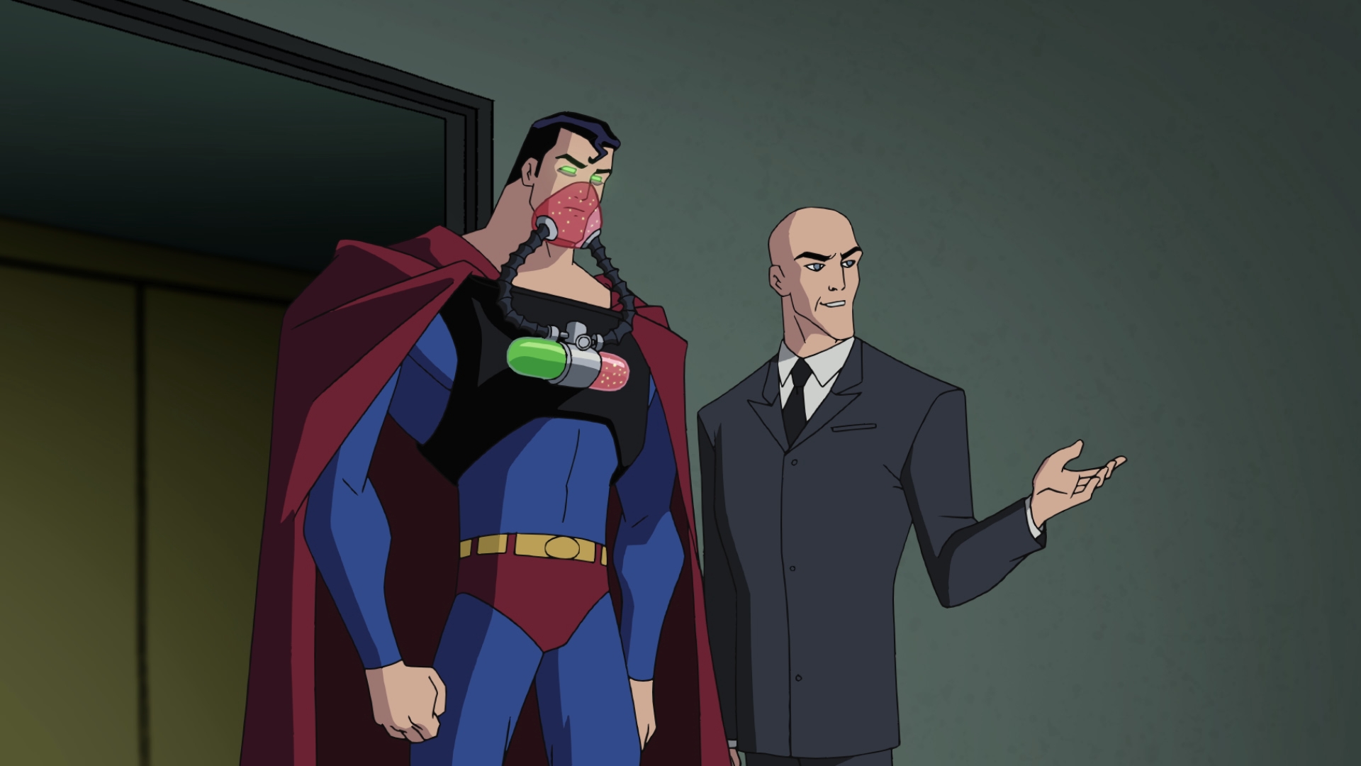 who did lex luthor signal in batman v superman