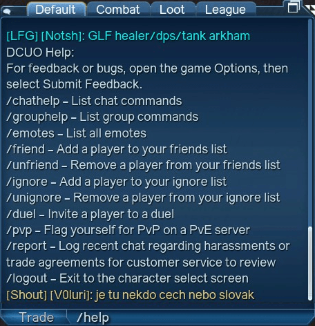 League of legends chat commands