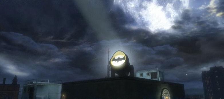bat signal dc universe