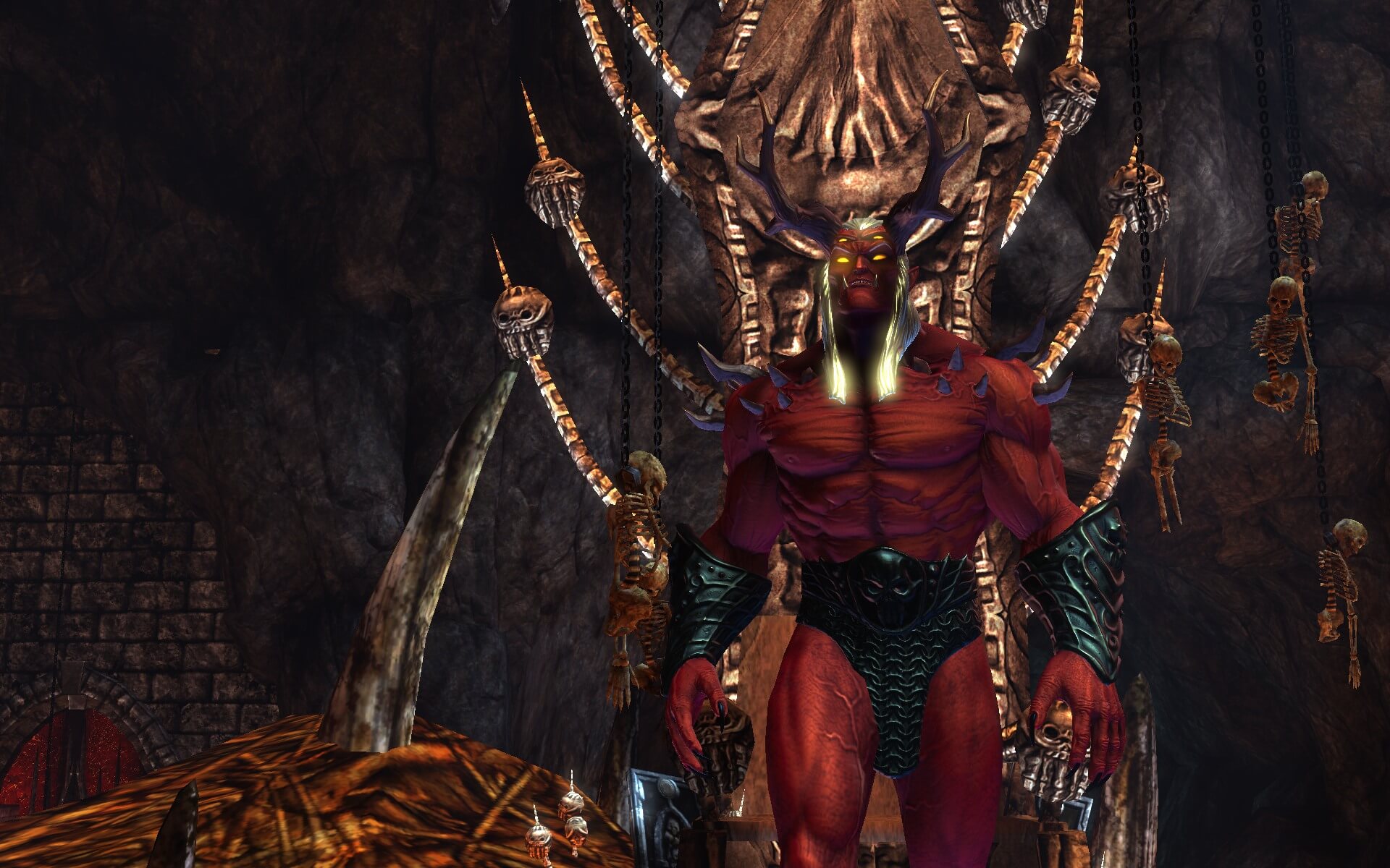 Image Trigon at his throne (Unholy Matrimony).jpg DC Universe