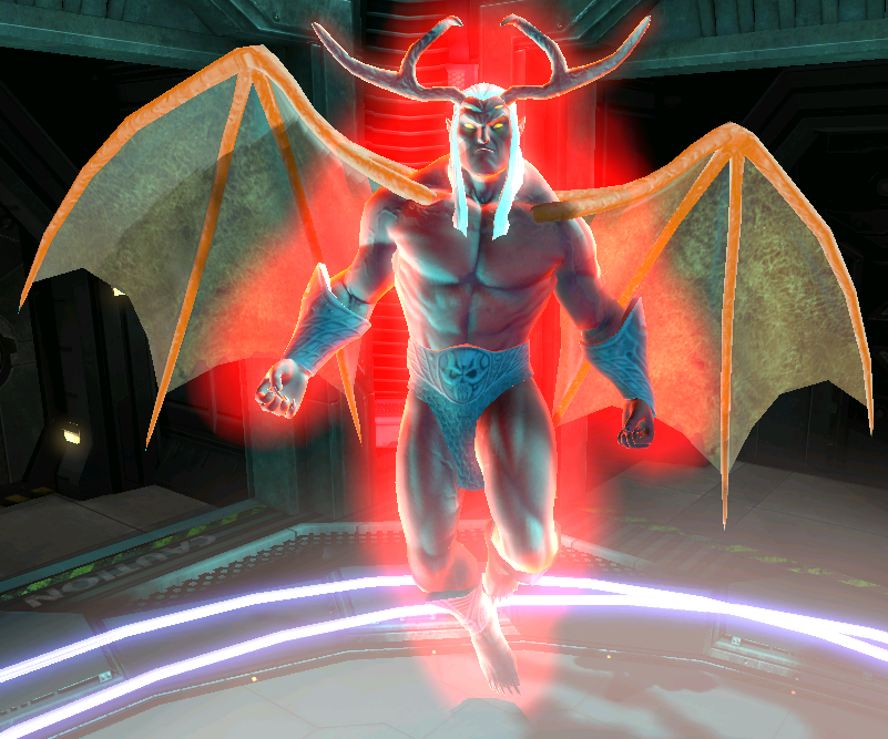 trigon dc universe online wiki fandom powered by wikia trigon human form