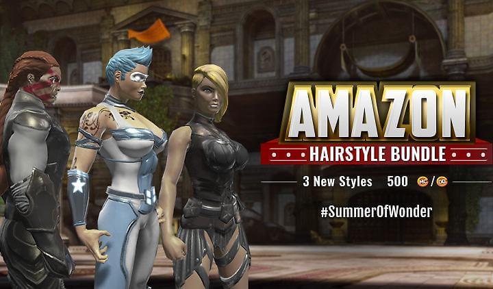 Amazon Hairstyle Pack  DC Universe Online Wiki  Fandom