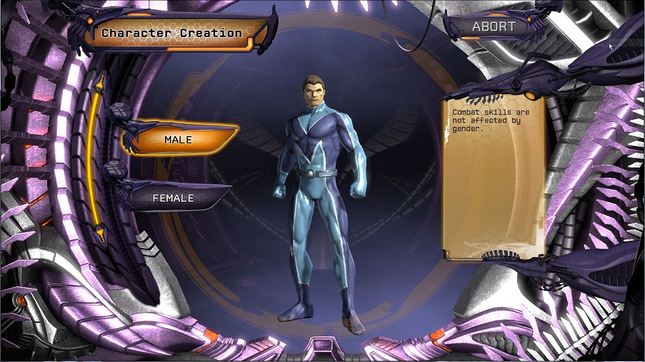 dc universe online character creation