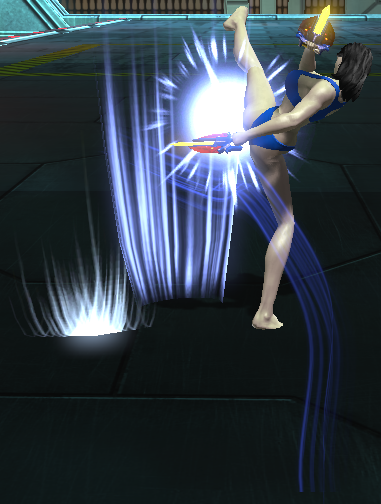 Martial arts melee attack