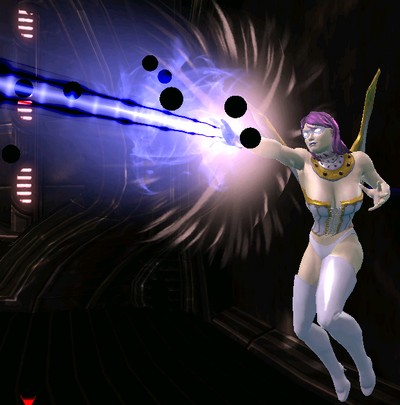 Hand blaster ranged