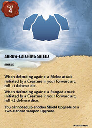 Arrowcatching shield
