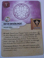 Ray of enfeeblement