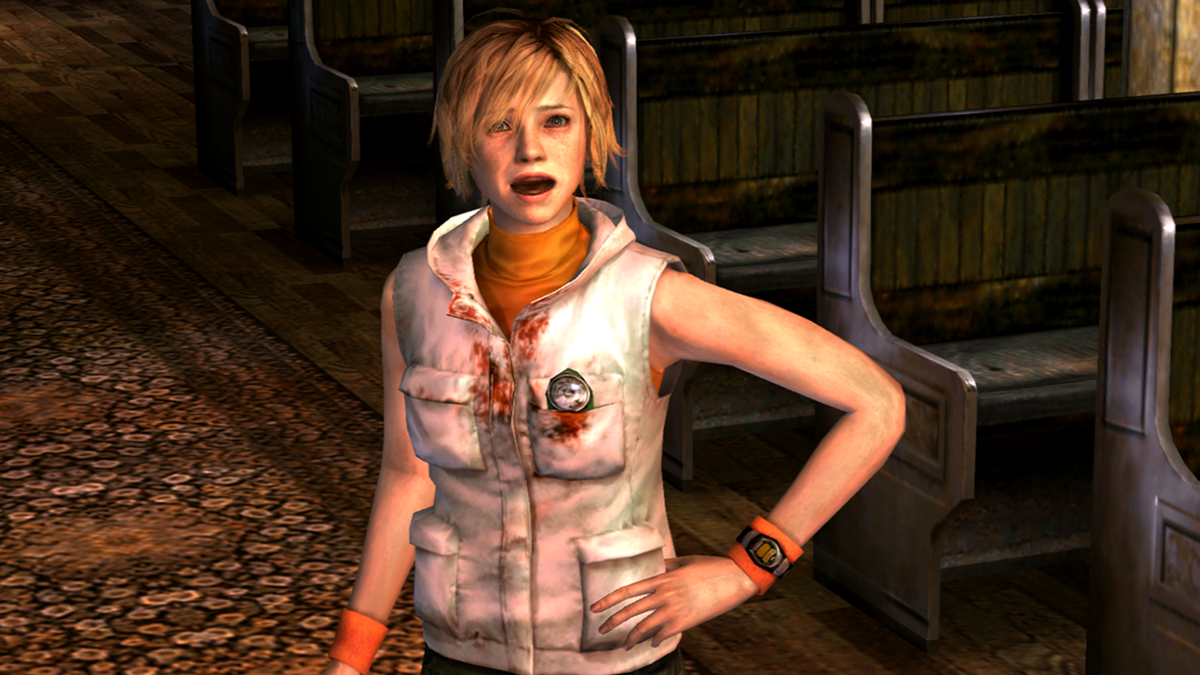 Heather Mason yelling at Claudia in Silent Hill 3
