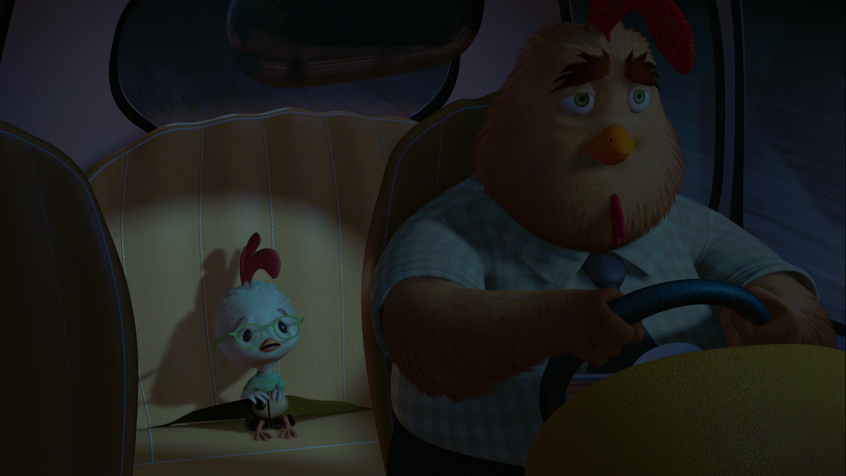 Chicken Little and his Dad