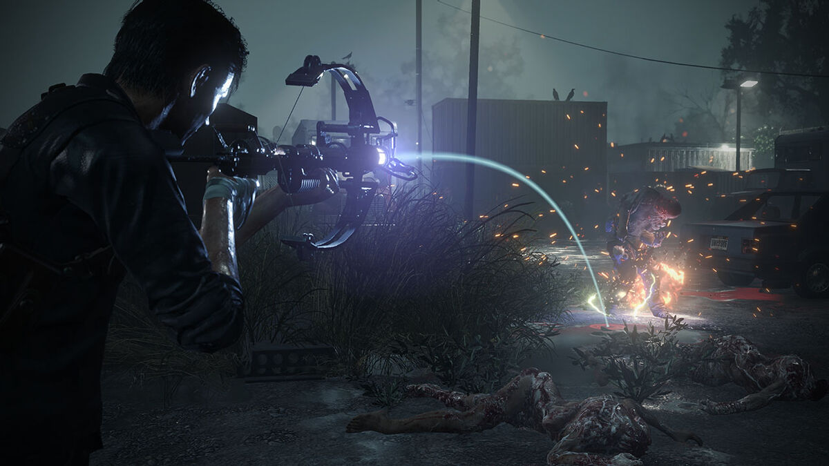 The Evil Within 2 firing the crossbow