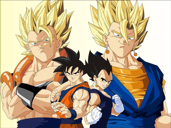 Image Goku,Vegeta,Gogeta,Vegito jpg675x550.jpg Dbz