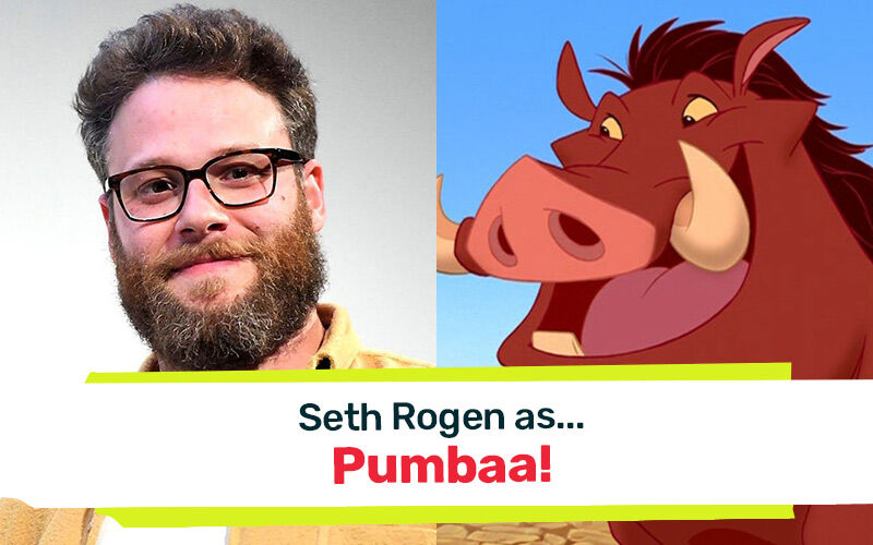 seth rogen pumbaa the lion king