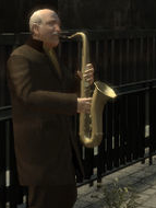 Saxophonspieler
