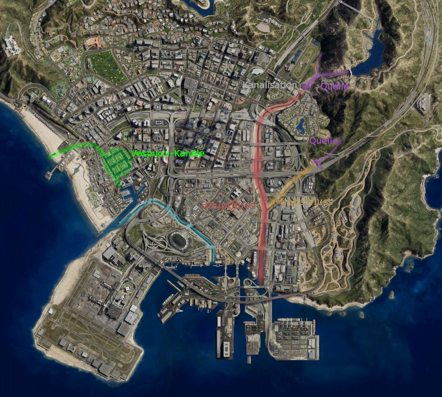 Los Santos River (V) | GTA Wiki | FANDOM powered by Wikia